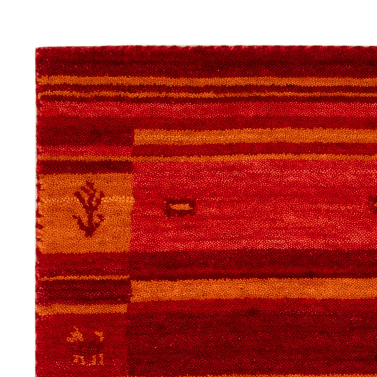 Gabbeh Rug - Softy - 90 x 60 cm - red