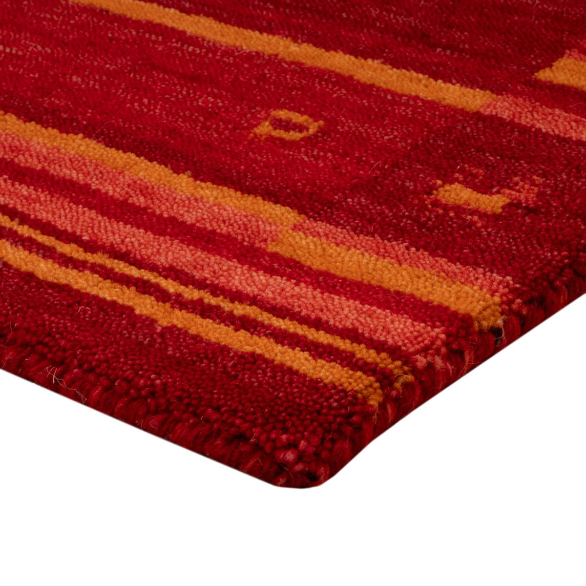 Gabbeh Rug - Softy - 90 x 60 cm - red