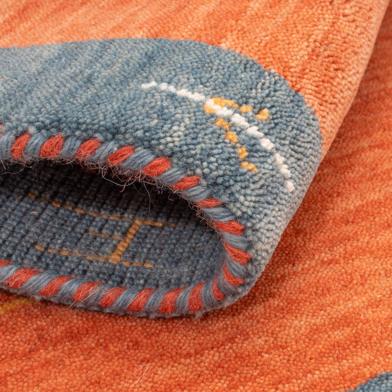 Gabbeh Rug - Softy - 90 x 60 cm - red