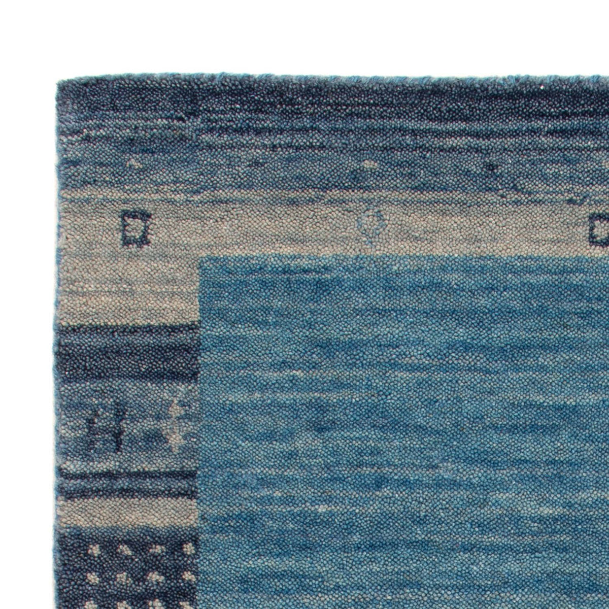 Gabbeh Rug - Softy - 90 x 60 cm - blue