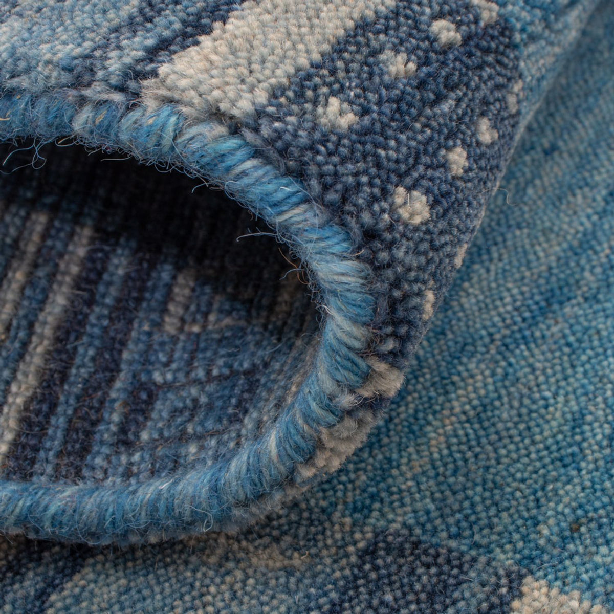 Gabbeh Rug - Softy - 90 x 60 cm - blue