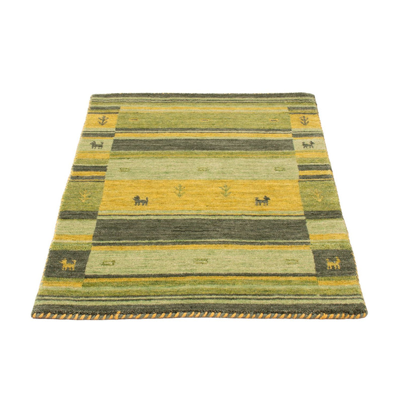 Gabbeh Rug - Softy - 90 x 60 cm - green