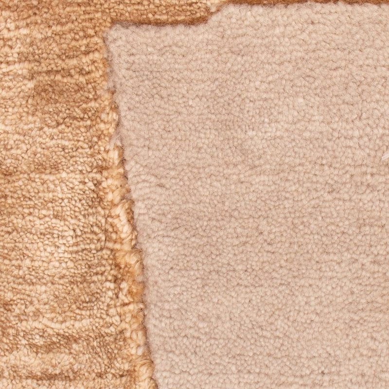 Designer Rug square  - 30 x 30 cm - scala gold