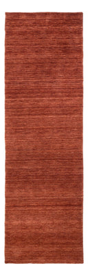 Runner Gabbeh Rug - Loribaft Softy - 300 x 80 cm - brown