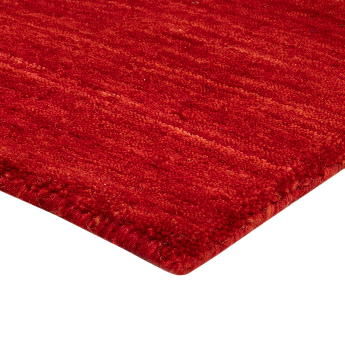 Gabbeh Rug - Loribaft Softy - 150 x 100 cm - red