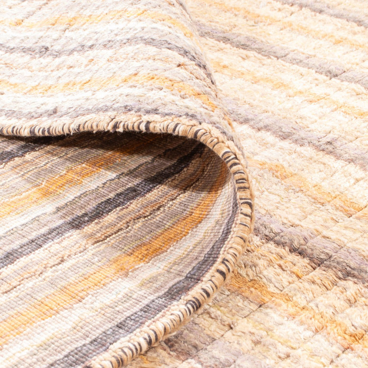 Viscose Rug - 198 x 123 cm - multicolored