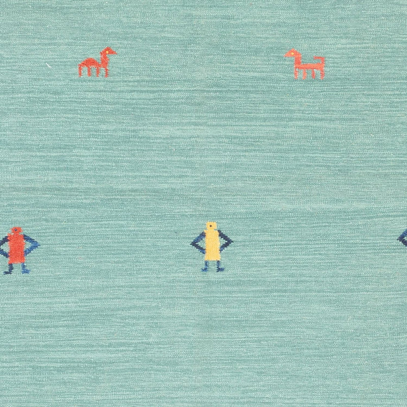 Kelim Rug - Trendy - 240 x 160 cm - turquoise