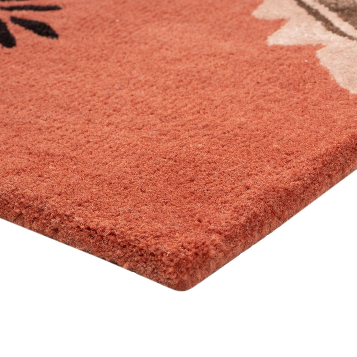 Designer Rug - 90 x 60 cm - salmon