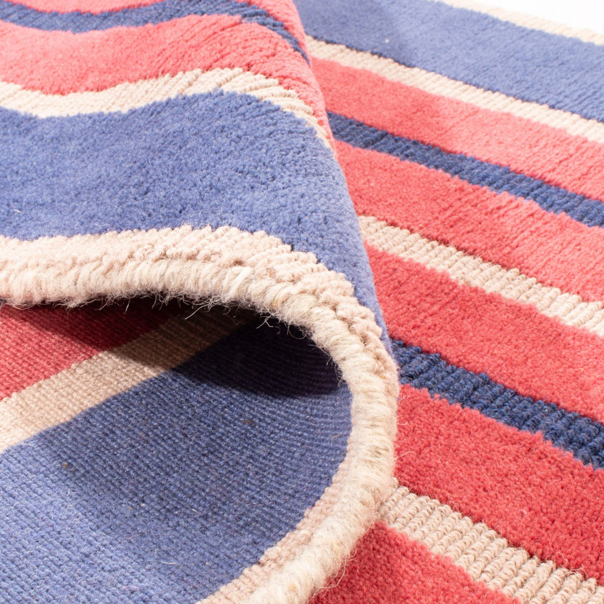 Wool Rug - 140 x 90 cm - multicolored