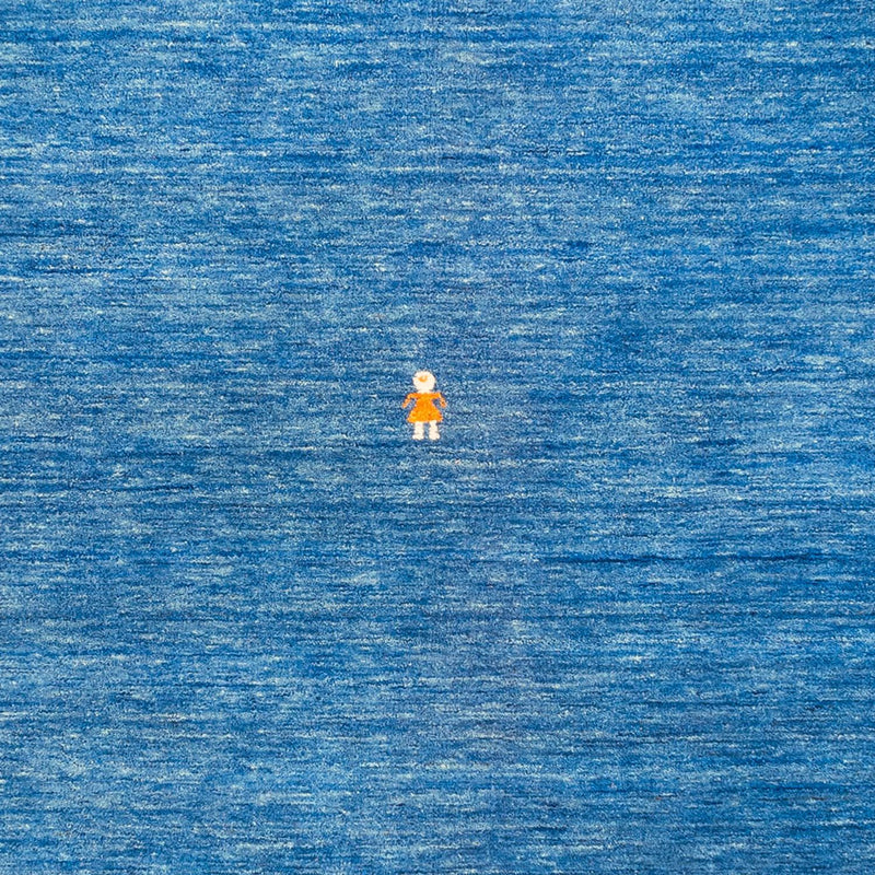 Gabbeh Rug - Softy square  - 250 x 250 cm - blue