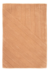 Wool Rug - 90 x 60 cm - salmon