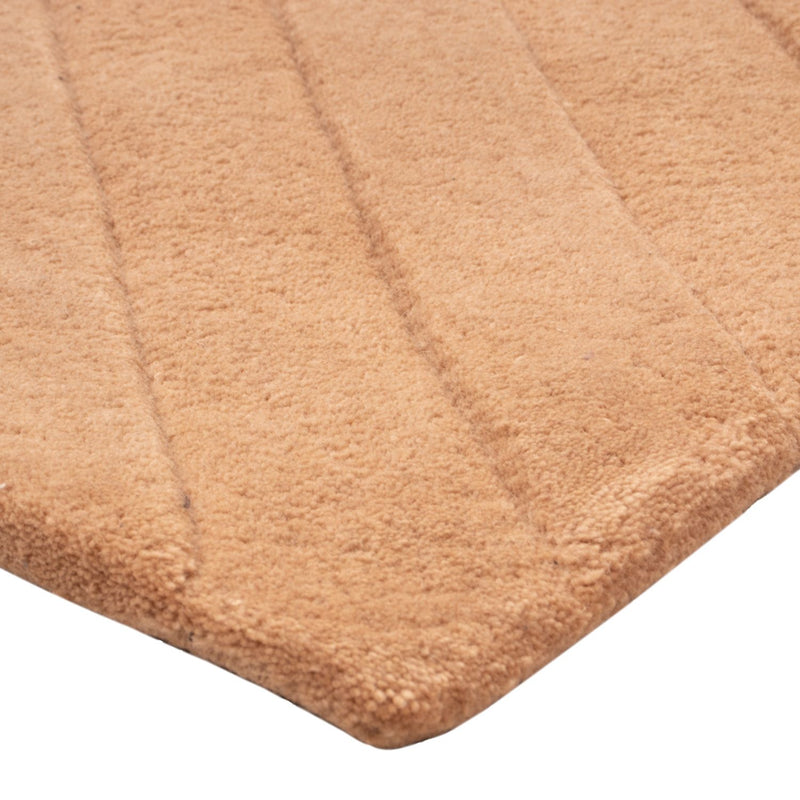 Wool Rug - 90 x 60 cm - salmon
