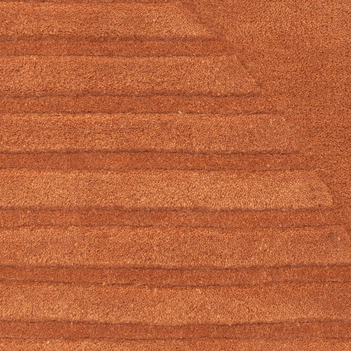 Wool Rug - 90 x 60 cm - brown