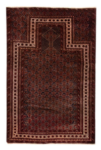 Belutsch Rug - 140 x 102 cm - red