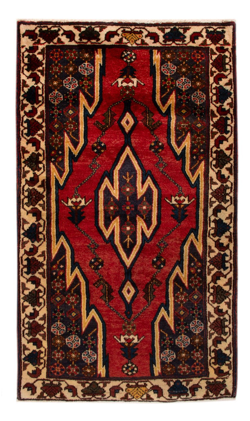 Perser Rug - Nomadic - Miana - 137 x 83 cm - red