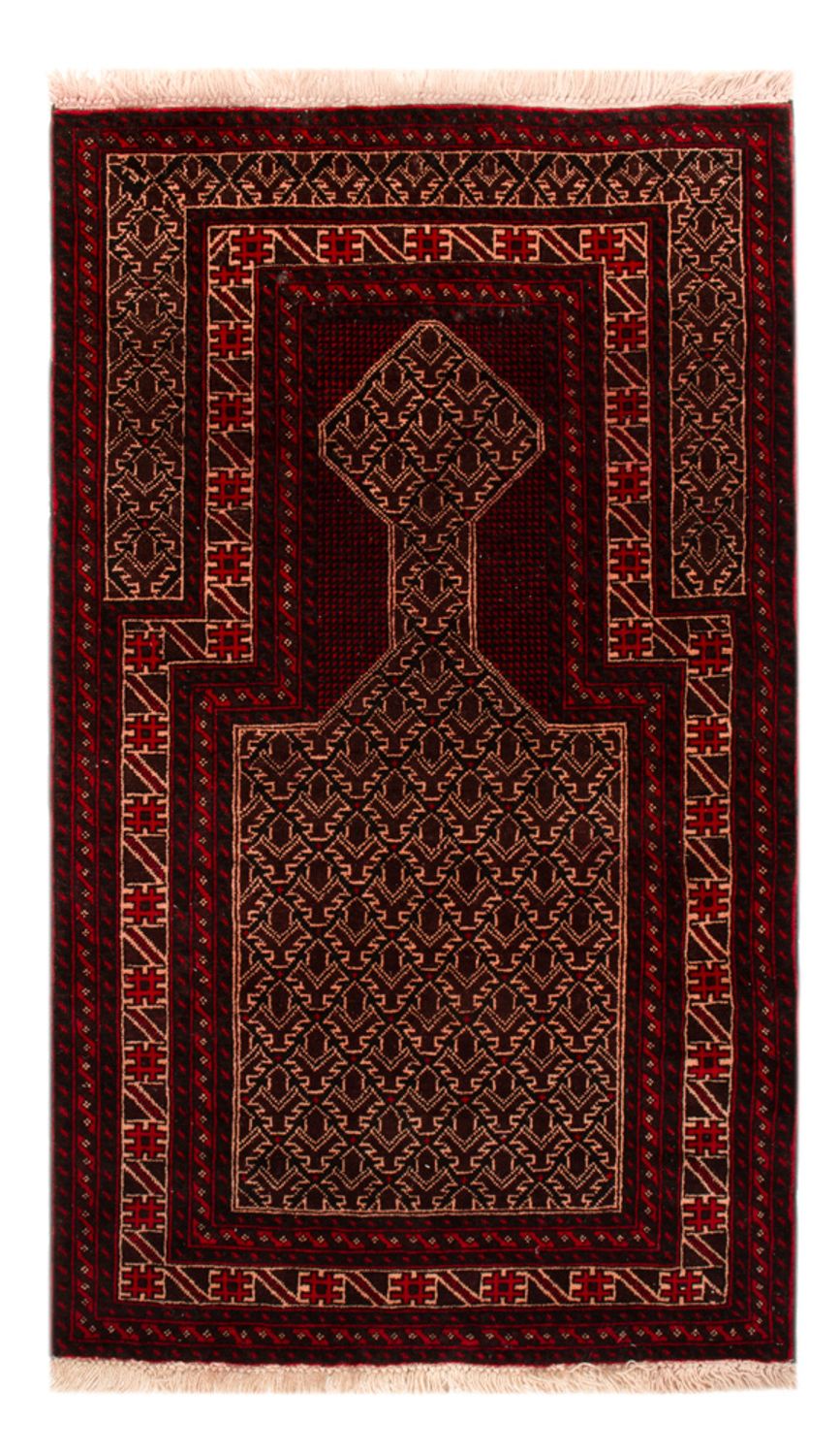 Belutsch Rug - 150 x 89 cm - red