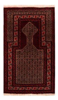 Belutsch Rug - 150 x 89 cm - red