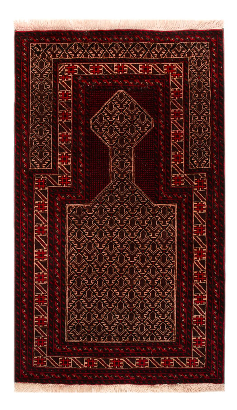 Belutsch Rug - 150 x 89 cm - red