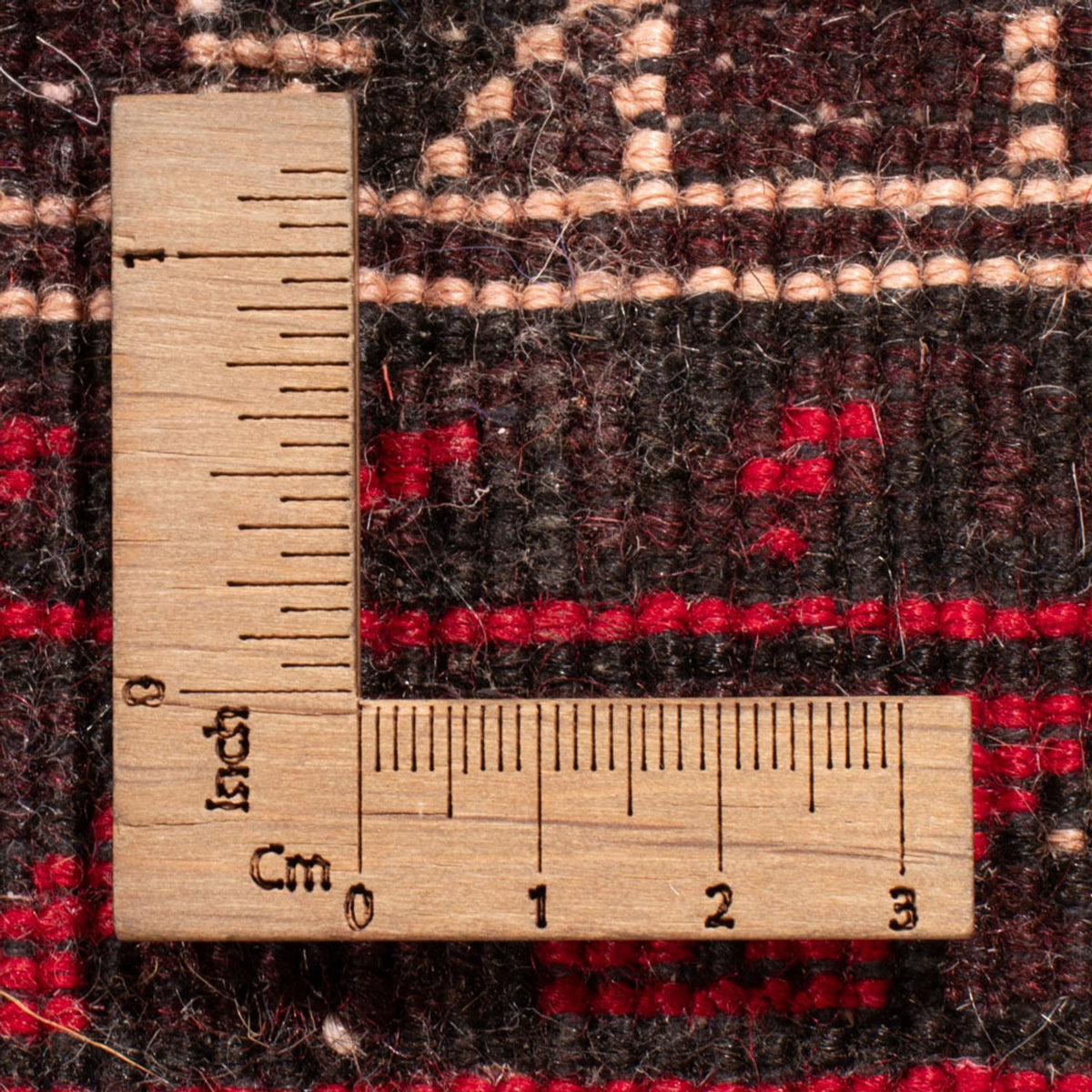 Belutsch Rug - 150 x 89 cm - red