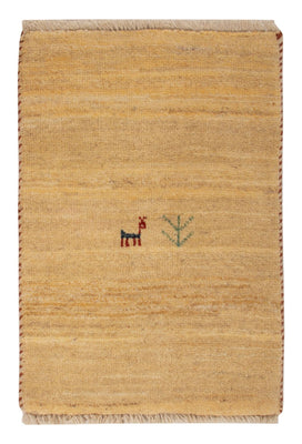 Gabbeh Rug - Loribaft Perser - 60 x 40 cm - cream