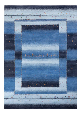 Gabbeh Rug - Loribaft Indus - 243 x 169 cm - blue
