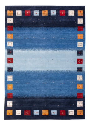 Gabbeh Rug - Loribaft Indus - 240 x 169 cm - blue