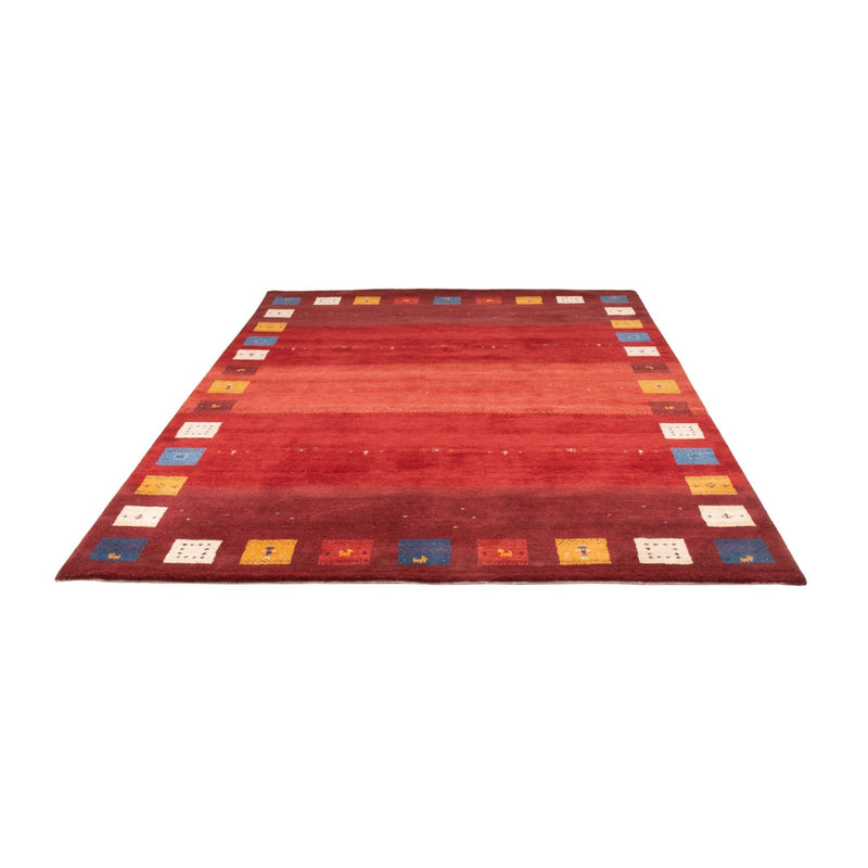 Gabbeh Rug - Loribaft Indus - 245 x 170 cm - red