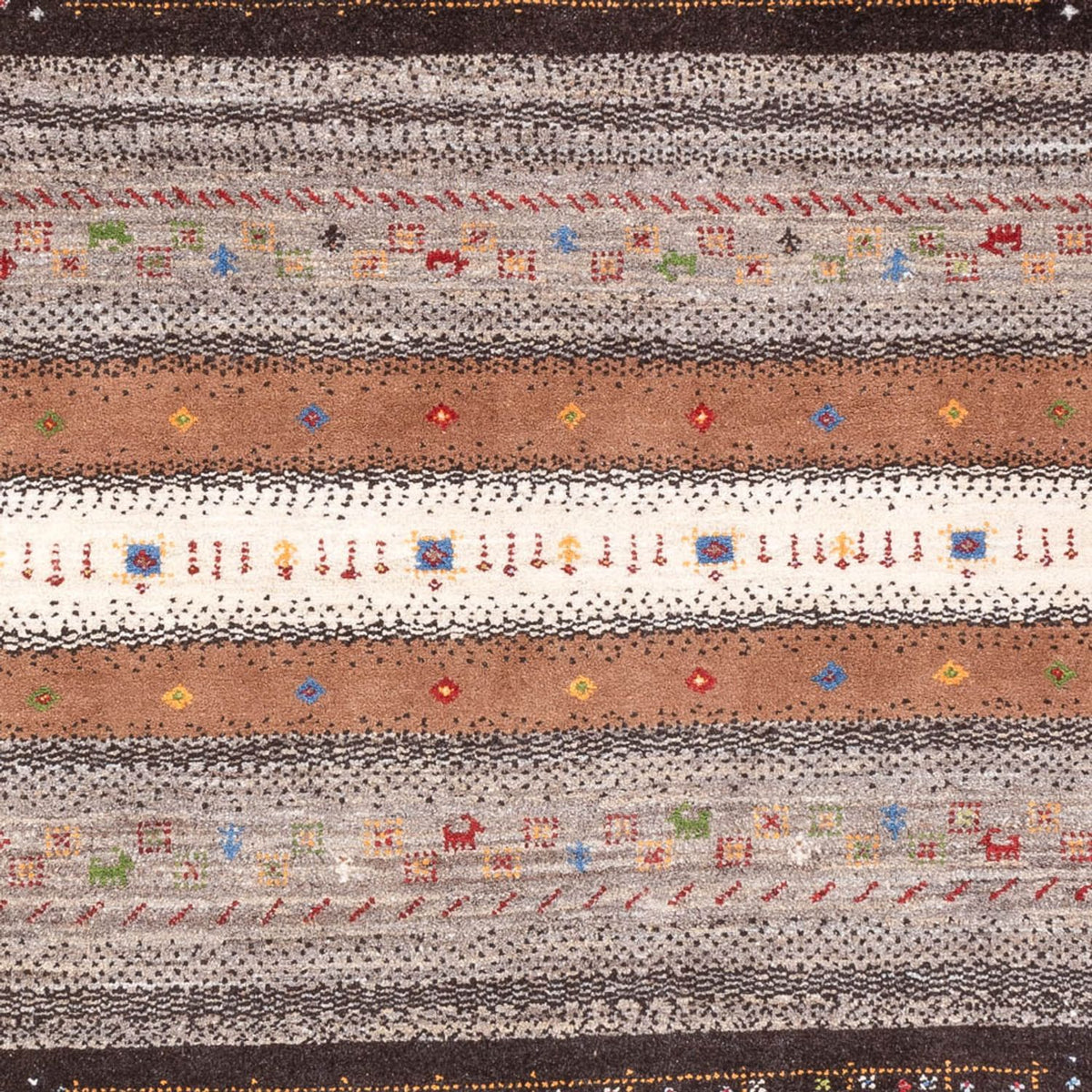 Gabbeh Rug - Loribaft Indus - 240 x 169 cm - multicolored