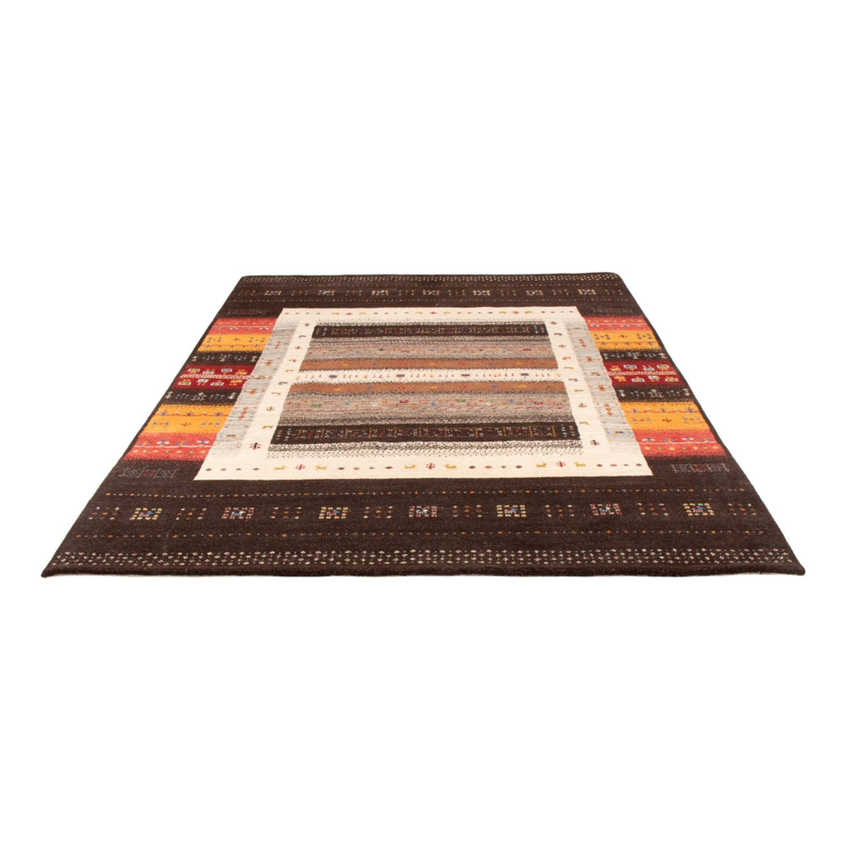 Gabbeh Rug - Loribaft Indus - 240 x 169 cm - multicolored