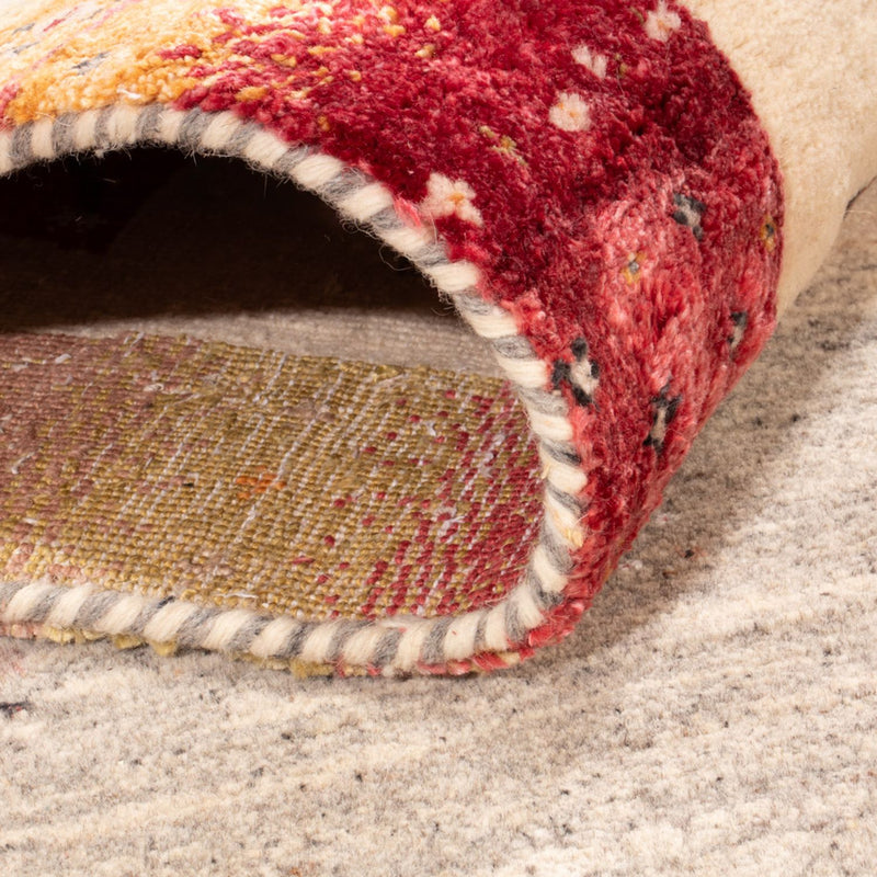 Gabbeh Rug - Loribaft Indus - 245 x 166 cm - natural