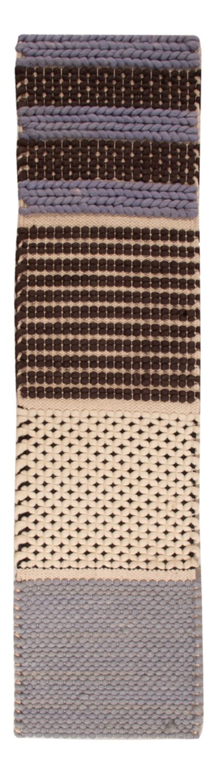 Runner Wool Rug - 124 x 33 cm - multicolored