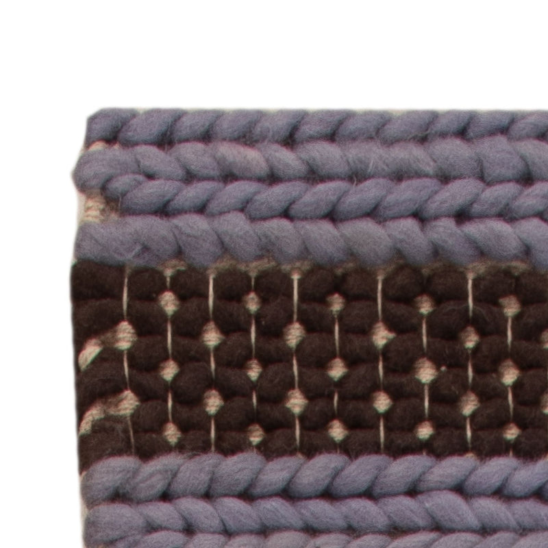 Runner Wool Rug - 124 x 33 cm - multicolored