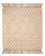 Wool Rug square  - 48 x 46 cm - cream