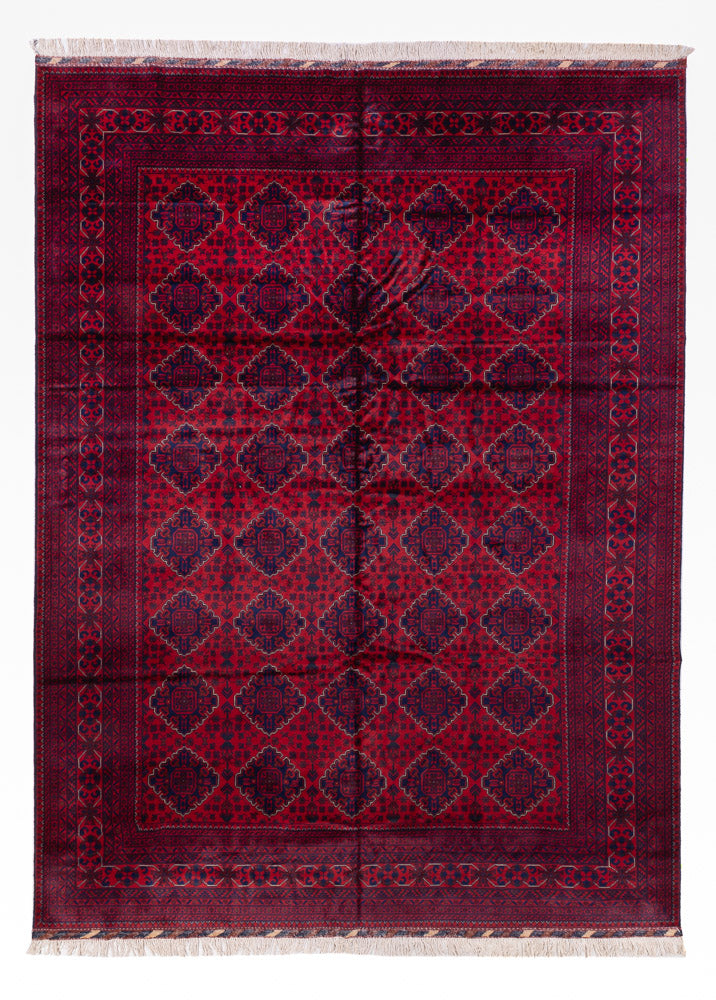 Afghan Teppich 346x241cm - Orientteppich
