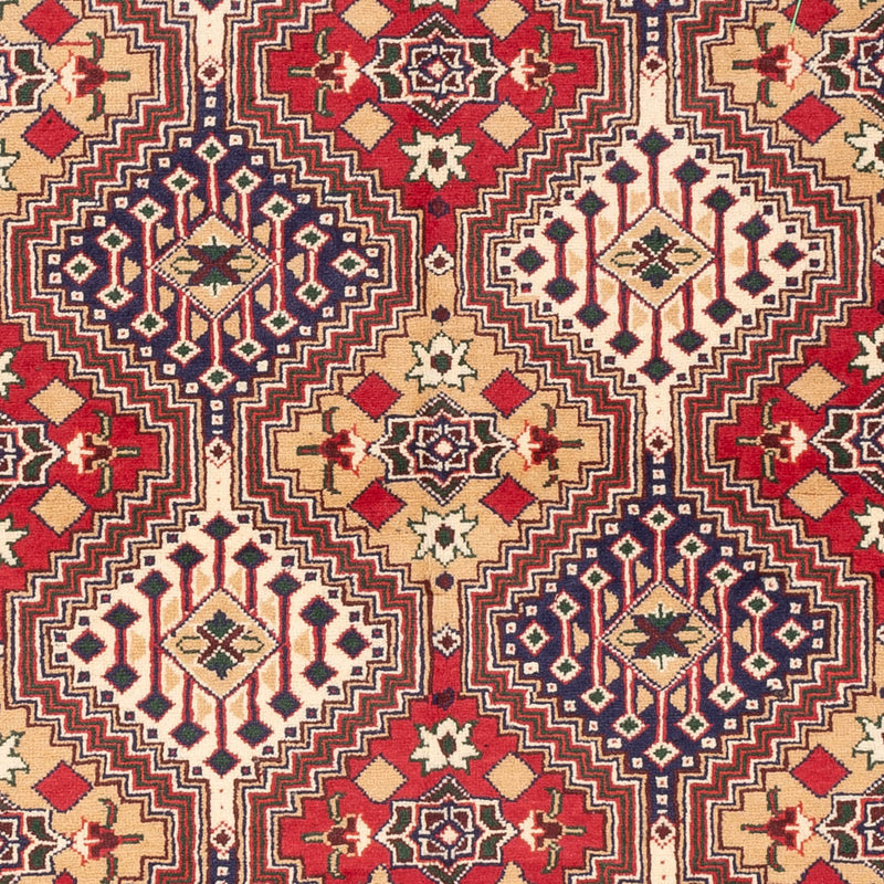 Afghan Rug - 198 x 152 cm - multicolored