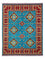 Afghan Rug - 195 x 150 cm - blue
