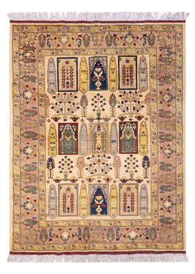 Afghan Rug - 199 x 150 cm - beige