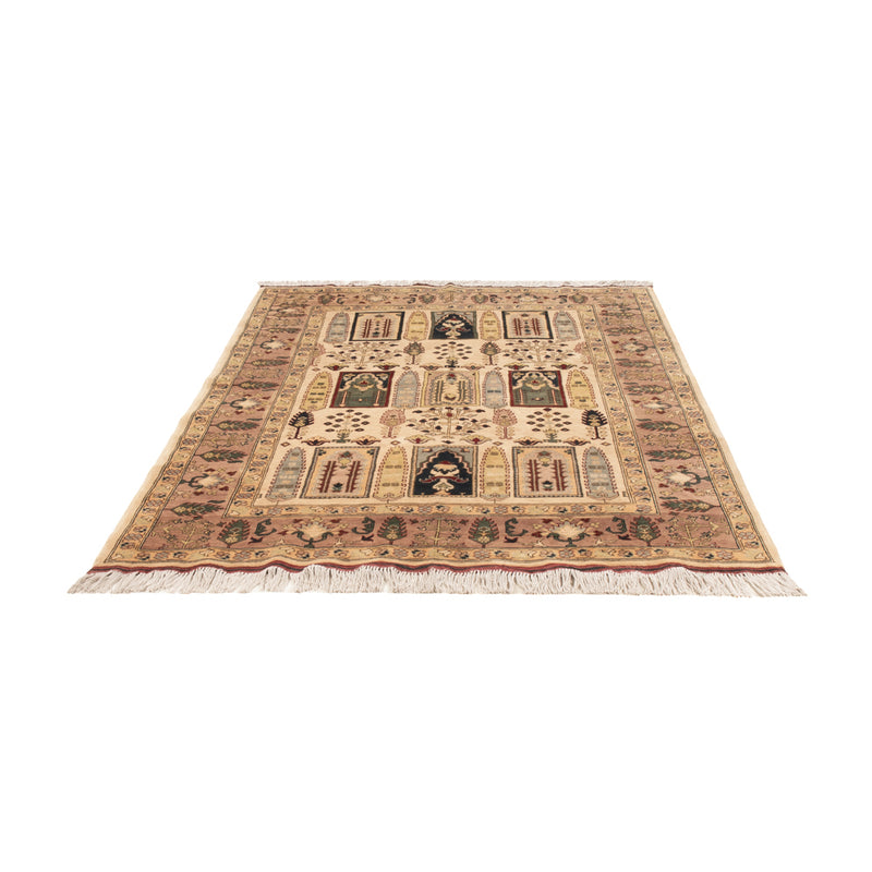 Afghan Rug - 199 x 150 cm - beige