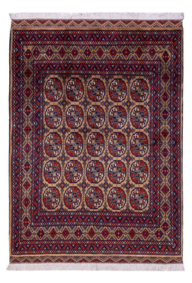 Afghan Rug - 195 x 148 cm - dark beige