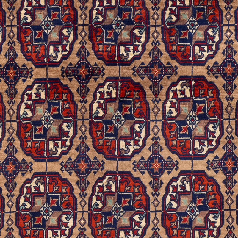 Afghan Rug - 195 x 148 cm - dark beige