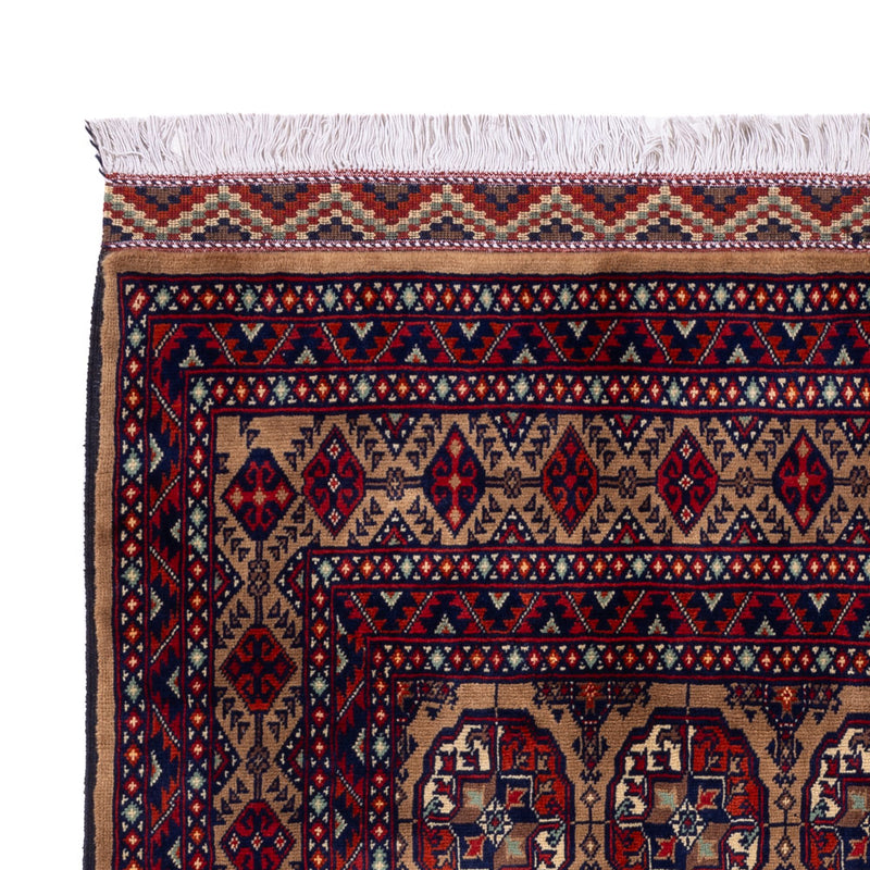 Afghan Rug - 195 x 148 cm - dark beige