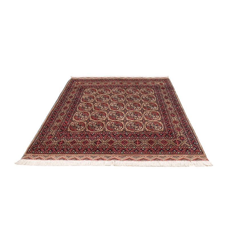 Afghan Rug - 195 x 148 cm - dark beige