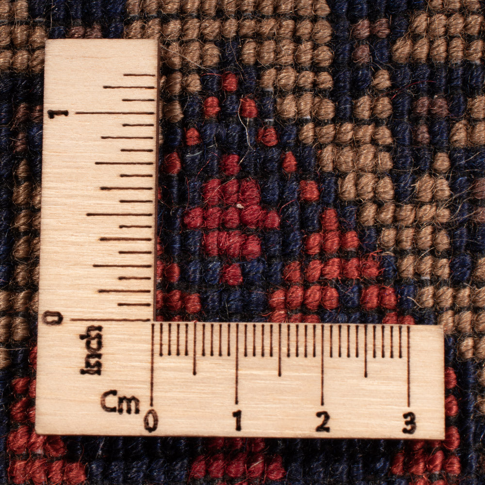 Afghan Rug - 195 x 148 cm - dark beige