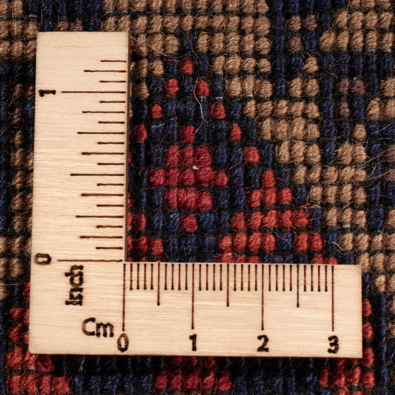 Afghan Rug - 195 x 148 cm - dark beige