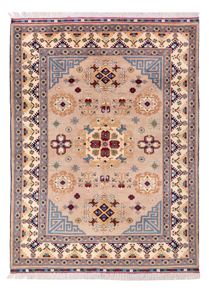 Afghan Rug - 200 x 150 cm - beige