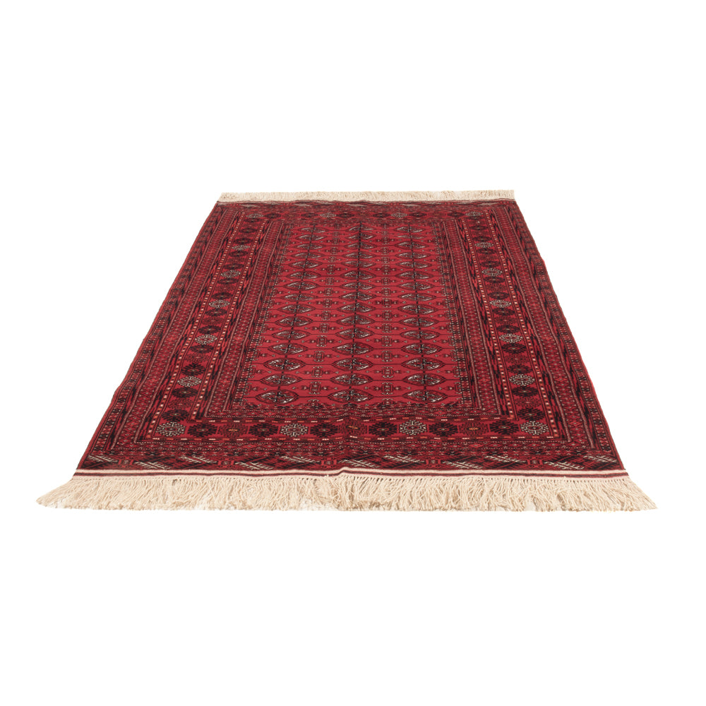 Afghan Rug - Bukhara - 194 x 133 cm - dark red