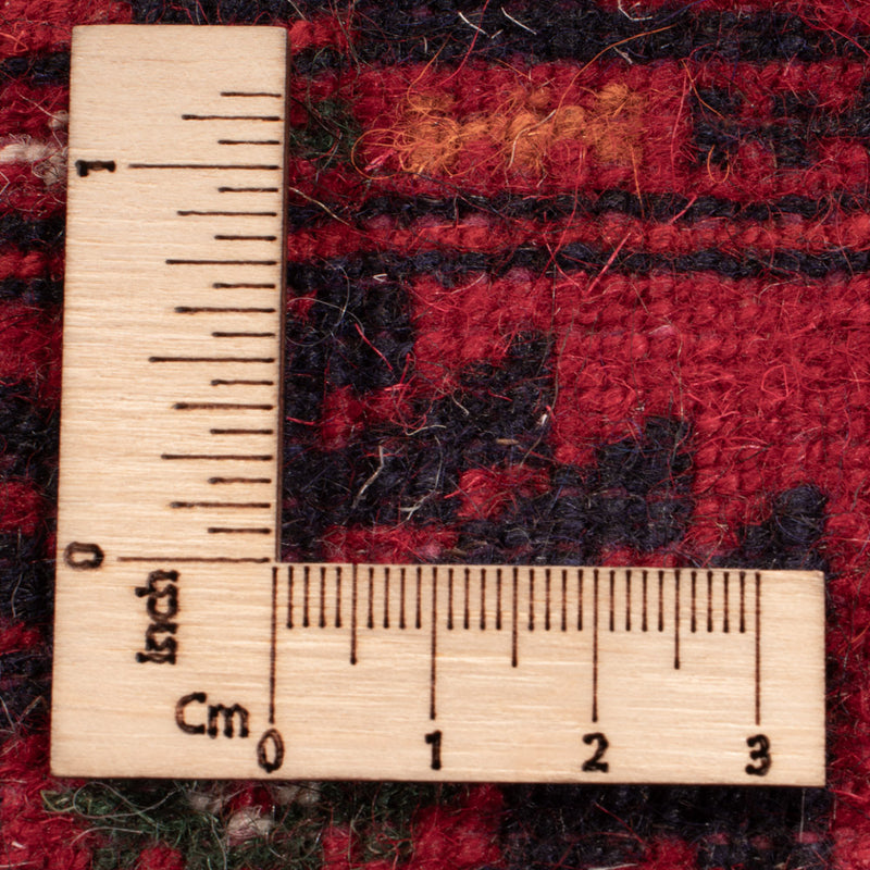 Afghan Rug - Bukhara - 194 x 133 cm - dark red