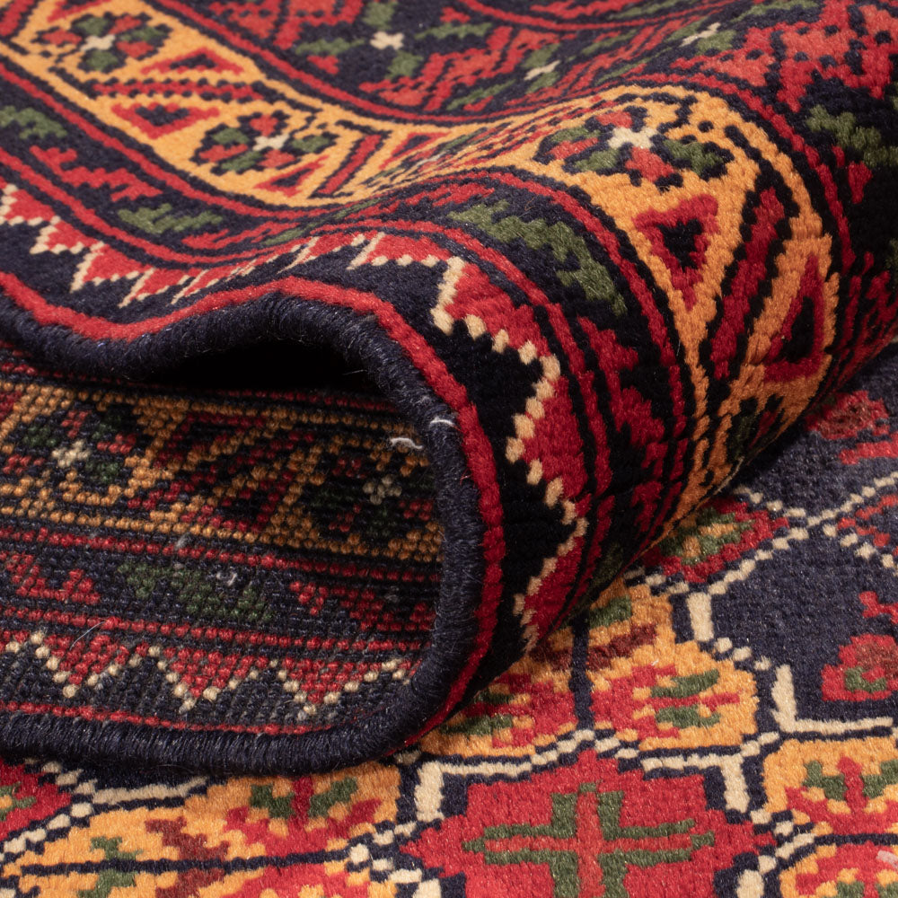 Afghan Rug - 388 x 286 cm - dark beige