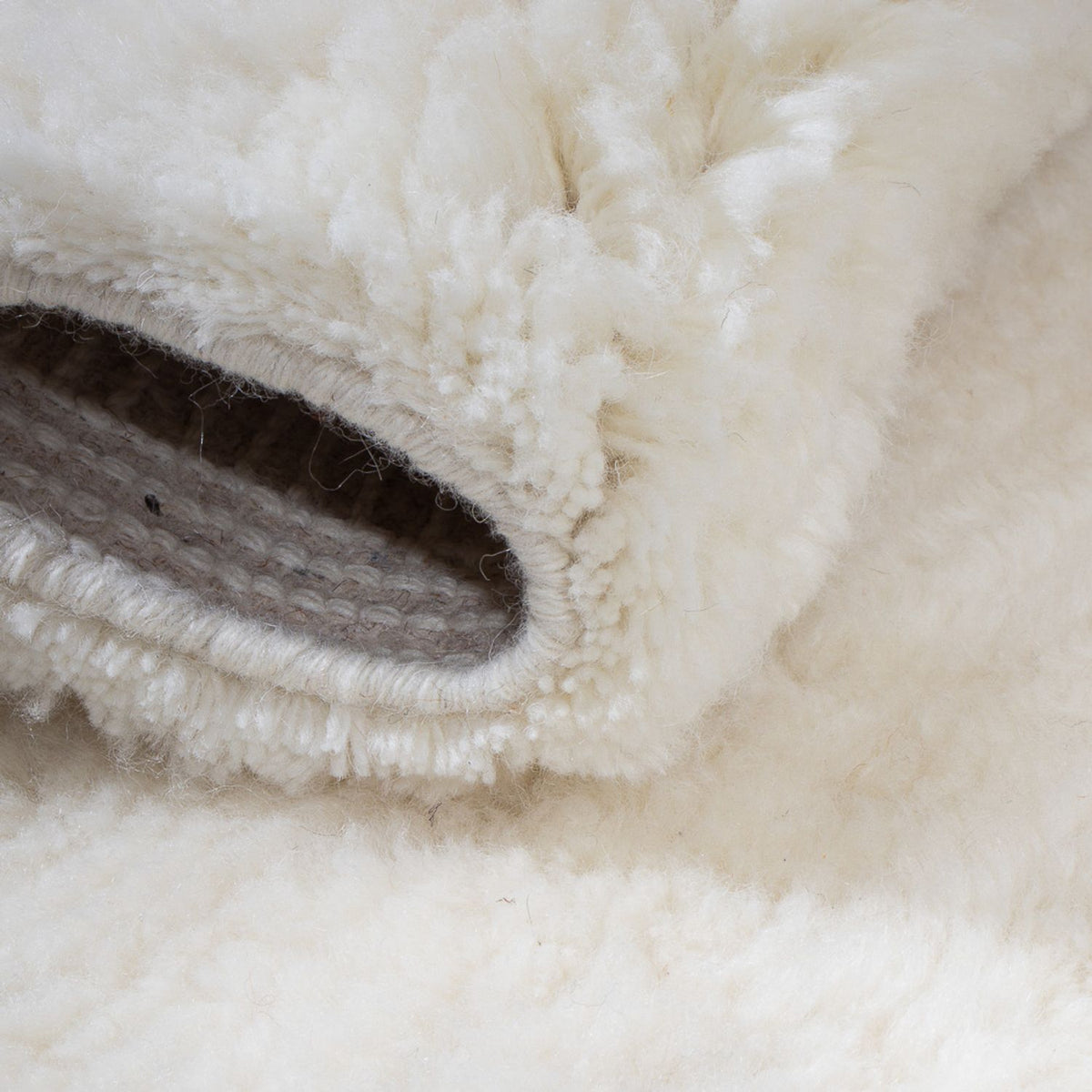 Runner Gabbeh Rug - Indus - 100 x 66 cm - light grey