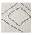 Wool Rug square  - 62 x 62 cm - light grey